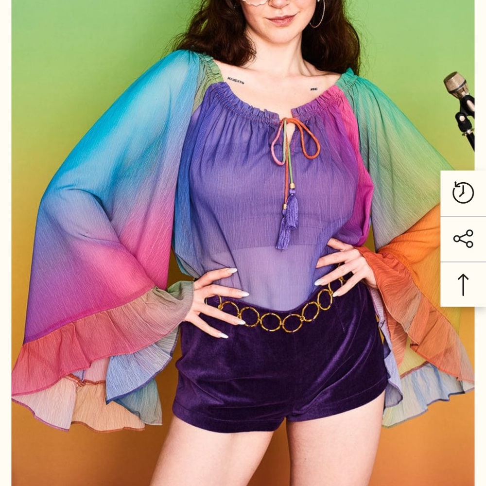 Rainbow one top from The Hippie Shake - found it!
